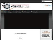 Tablet Screenshot of magisteroperis.com